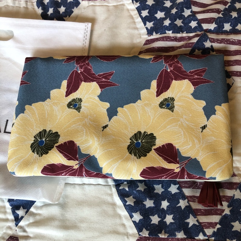 Rachel Pally floral clutch